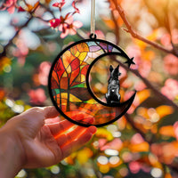 Thumbnail for Suncatcher Ornament Australian Kelpie Memorial, Dog Ornament Home Decor, Pet Loss Gift, Thoughtful Christmas Gift