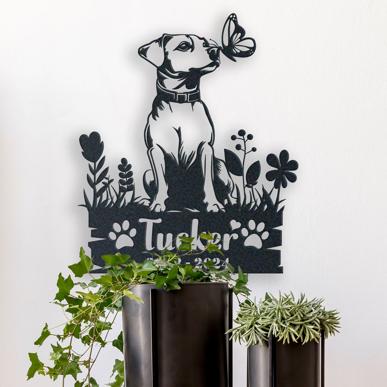 Personalized Garden Stake Gift for Jack Russell Terrier Memorial Pet Sympathy Signs Dog Loss Gift