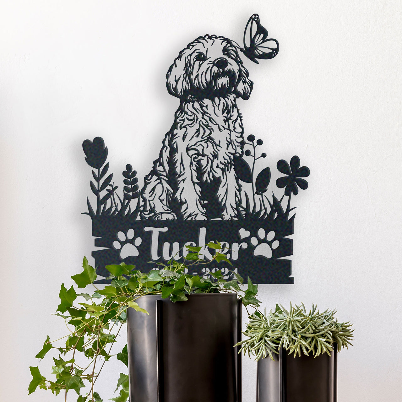 Personalized Garden Stake Gift for Cockapoo Memorial Pet Sympathy Signs Dog Loss Gift