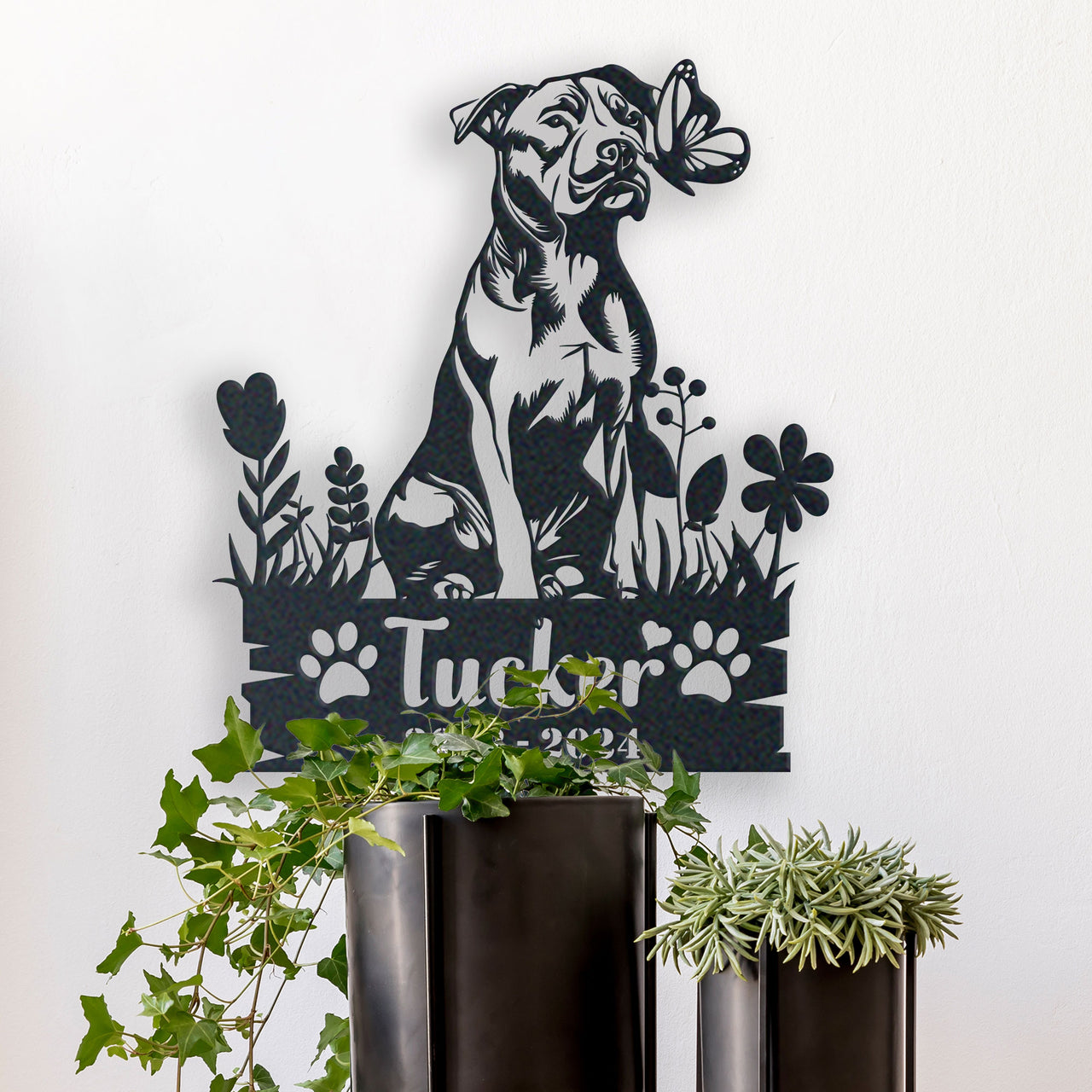 Personalized Garden Stake Gift for American Staffordshire Terrier Memorial Pet Sympathy Signs Dog Loss Gift (Copy)