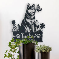 Thumbnail for Personalized Garden Stake Gift for Akita Memorial Pet Sympathy Signs Dog Loss Gift