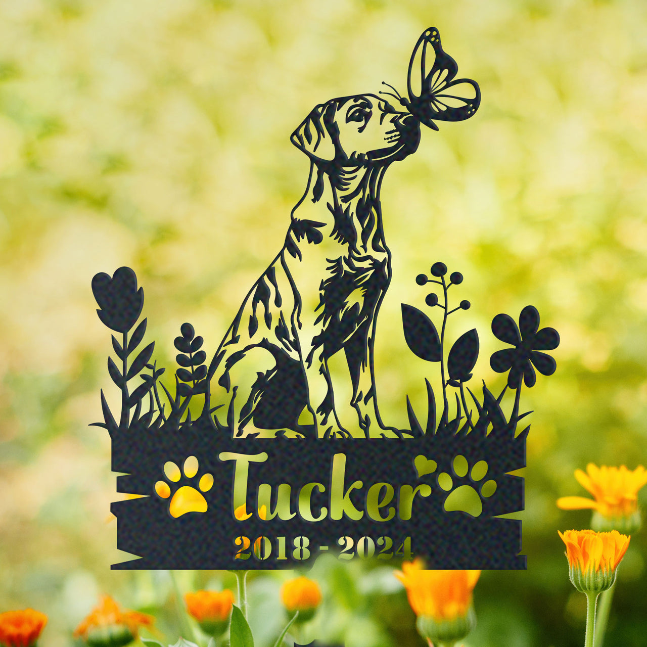 Personalized Garden Stake Gift for Catahoula Memorial Pet Sympathy Signs Dog Loss Gift