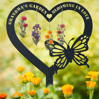 Thumbnail for Custom Garden Stake with Birth Month Flower  Acrylic Ornament, Perfect for Garden Decor or Mothers Day Gift