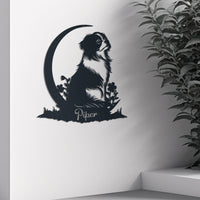 Thumbnail for Japanese Chin Metal Wall Art, Personalized Home Decor Gift, Ideal Gift for Dog Lovers