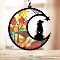 Thumbnail for Suncatcher Ornament Afghan Hound Memorial, Dog Ornament Home Decor, Pet Loss Gift, Thoughtful Christmas Gift