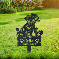 Thumbnail for Personalized Garden Stake Gift for Brussels Griffon Memorial Pet Sympathy Signs Dog Loss Gift