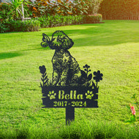 Thumbnail for Personalized Garden Stake Gift for Poodle Memorial Pet Sympathy Signs Dog Loss Gift