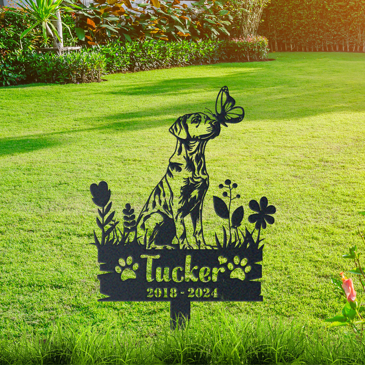 Personalized Garden Stake Gift for Catahoula Memorial Pet Sympathy Signs Dog Loss Gift