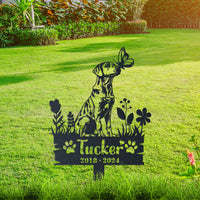 Thumbnail for Personalized Garden Stake Gift for Catahoula Memorial Pet Sympathy Signs Dog Loss Gift