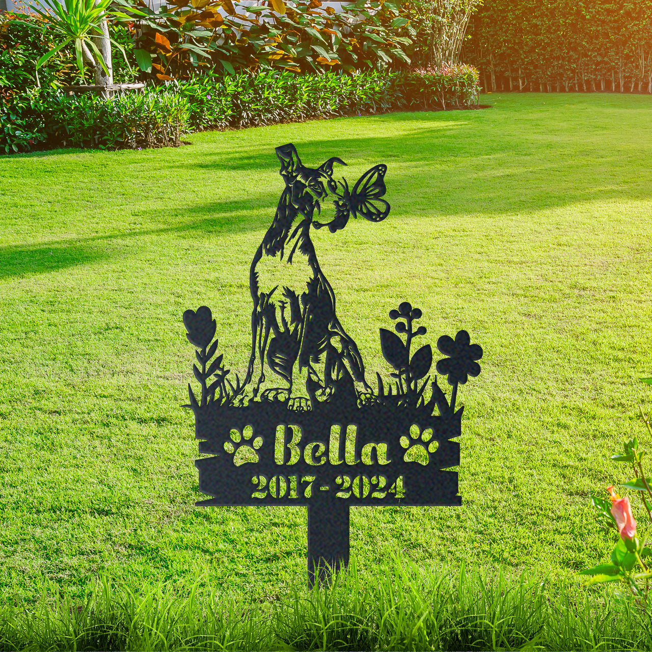 Personalized Garden Stake Gift for Great Dane Memorial Pet Sympathy Signs Dog Loss Gift