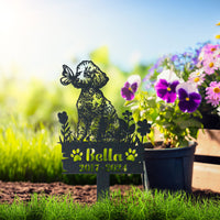 Thumbnail for Personalized Garden Stake Gift for Dog Lovers In Loving Memorial Signs Dog Loss Gift