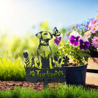 Thumbnail for Personalized Garden Stake Gift for Jack Russell Terrier Memorial Pet Sympathy Signs Dog Loss Gift